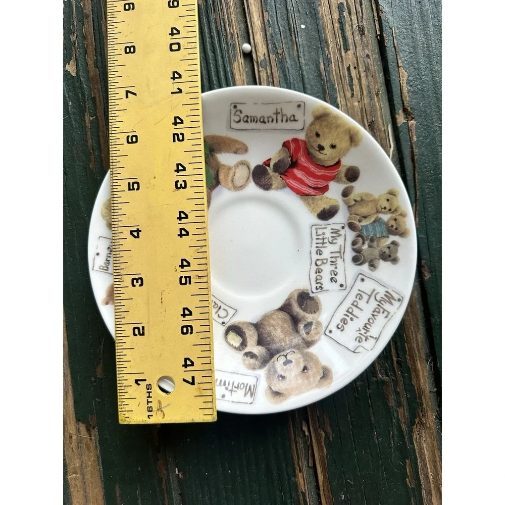 My Favorite Teddies‎ Bowl-Roy Kirkham Fine Bone China - England 1997 Vintage